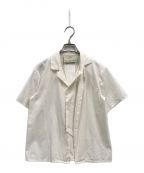 teloplan.テーロプラン）の古着「Gaspar Layered Collar Shirts/0922010406」｜ホワイト