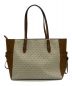 MICHAEL KORS (マイケルコース) GILLY LG DRWSTG TRVL TOTE/35S1G2GT7B ホワイト×ブラウン：7000円