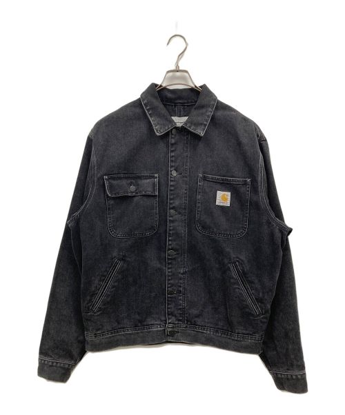 CarHartt（カーハート）CarHartt (カーハート) stetson jacket/ジャケット/デニムジャケット ブラック サイズ:Ｍの古着・服飾アイテム