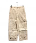 amachi.アマチ）の古着「Double Knee Cargo Pants/ダブルニーカーゴパンツ/カーゴパンツ/ダブルニーパンツ/010C」｜ベージュ