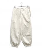 amachi.アマチ）の古着「Detachable Pocket Work Pants/3004-21SS」｜ホワイト