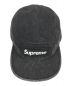 中古・古着 Supreme (シュプリーム) 24SS/ Denim Camp Cap/デニムキャンプキャップ/デニムキャップ ブラック：12000円