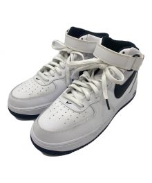 NIKE（ナイキ）の古着「Air Force 1 Mid "White/Black"/DV0806-101」｜ホワイト×ブラック