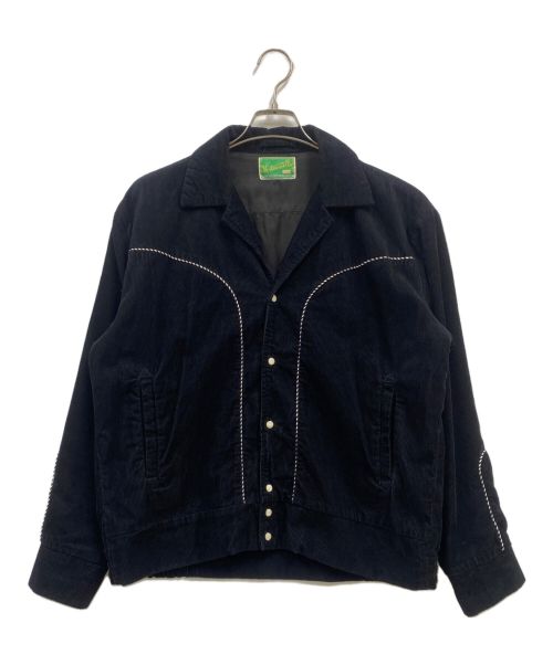 WESTOVERALLS（ウエストオーバーオールズ）WESTOVERALLS (ウエストオーバーオールズ) WESTERN JACKET S-TYPE/22FWJK02 ブラック サイズ:-の古着・服飾アイテム