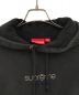 中古・古着 Supreme (シュプリーム) Chrome Classic Logo Hooded Sweatshirt ブラック サイズ:M：10000円