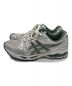 asics (アシックス) GEL-KAYANO 14/ゲルカヤノ14/1201A019/スニーカー/ローカットスニーカー/ランニングシューズ シルバー×グリーン サイズ:27.5：15000円