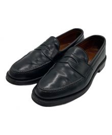 Alden×BEAMS PLUS（オールデン×ビームスプラス）の古着「PENNY LOAFER CORDVAN BLACK」｜ブラック