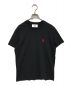 AMI Alexandre Mattiussi（アミ アレクサンドル マテュッシ）の古着「AMI DE COEUR T-SHIRT/Tシャツ/BFUTS001.724」｜ブラック