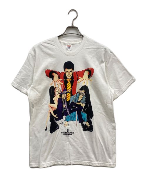 SUPREME（シュプリーム）SUPREME UNDERCOVER 23SS Undercover Lupin Tee アンダーカバールパンTシャツ/Tシャツ/プリントシャツ/半袖カットソー/Tシャツ/ルパン三世/ルパン/ルパンコラボ/USA製 ホワイト サイズ:Ｍの古着・服飾アイテム