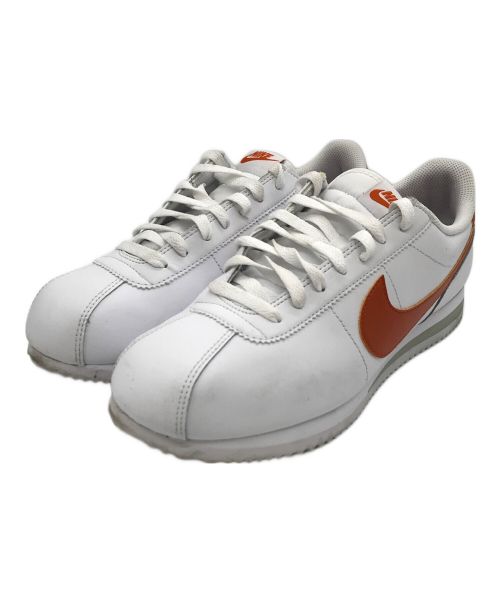 NIKE（ナイキ）NIKE (ナイキ) CORTEZ WHITE/CAMPFIRE ORANGE-JADE HORIZON/DM4044-102/スニーカー ホワイト サイズ:27.5の古着・服飾アイテム