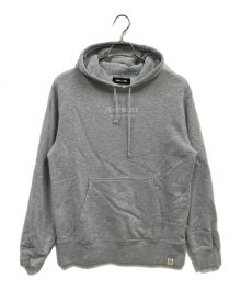 BEDWIN &THE HEARTBREAKERS×WIND AND SEA（ベドウィンアンドザ ハートブレイカーズ×ウィンド アンド シー）の古着「Ex.L/S HOODED SWEAT "OWEN"/プルオーバーパーカー/パーカー」｜グレー