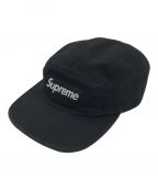 SUPREMEシュプリーム）の古着「Military Camp Cap/ミリタリーキャンプキャップ/キャップ/帽子」｜ブラック