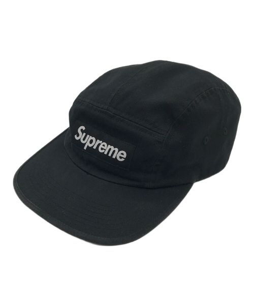 SUPREME（シュプリーム）SUPREME (シュプリーム) Military Camp Cap/ミリタリーキャンプキャップ/キャップ/帽子 ブラックの古着・服飾アイテム