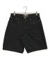 stussy（ステューシー）の古着「Washed Canvas Big Ol Shorts/デニムショートパンツ/デニムショーツ/ショーツ/デニムパンツ/112277」｜ブラック