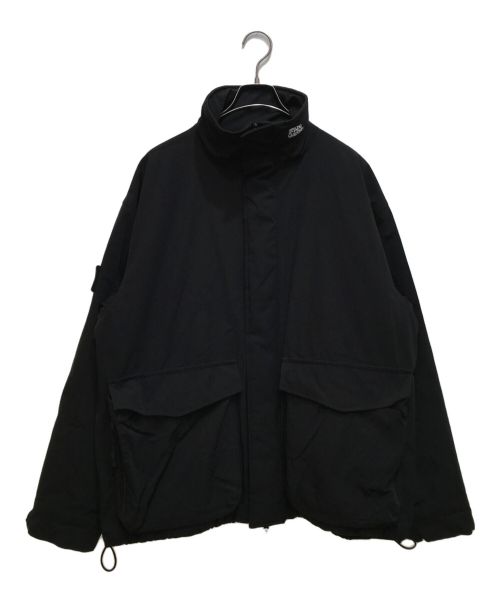 Abu Garcia（アブガルシア）Abu Garcia (アブガルシア) MILITARY PADDING JACKET ブラック サイズ:Lの古着・服飾アイテム