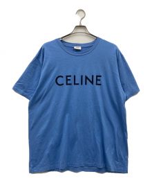 CELINE（セリーヌ）の古着「ルーズTシャツ/2X681671Q/07XU/Tシャツ」｜ブルー