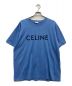 CELINE（セリーヌ）の古着「ルーズTシャツ/2X681671Q/07XU/Tシャツ」｜ブルー