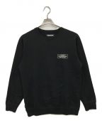 NEIGHBORHOODネイバーフッド）の古着「CLASSIC-S/C-CREW.LS/クルーネックスウェット/スウェット/202MBNH-CSM01」｜ブラック