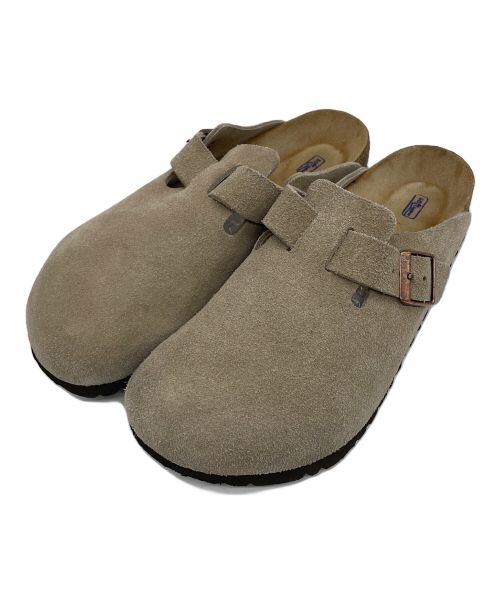 BIRKENSTOCK（ビルケンシュトック）BIRKENSTOCK (ビルケンシュトック) BOSTON/ボストン/ミュール/サンダル ベージュ サイズ:26.5の古着・服飾アイテム