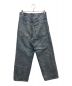 SHIKITARI (シキタリ) FADED WIDE DENIM PANTS/ワイドデニムパンツ/SHIKITARI12023-11/デニムパンツ ブルー サイズ:Ｓ：10000円