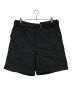 sacai（サカイ）の古着「Nylon Twill Shorts/ナイロンツイルショーツ/ハーフパンツ/カーゴパンツ/カーゴハーフパンツ/SCM-203」｜ブラック