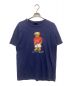 POLO RALPH LAUREN（ポロ・ラルフローレン）の古着「ポロベアプリントTシャツ/Tシャツ」｜ネイビー