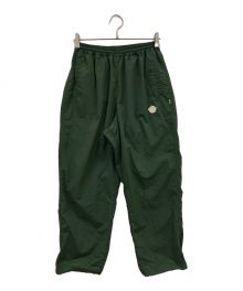 KEBOZ（ケボズ）の古着「NYLON TAFFETA PANTS/ナイロンパンツ/KBZSS22PT050/未使用品」｜グリーン