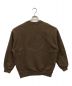 KEBOZ (ケボズ) EMBOSS BB LOGO SWEAT CREWNECK/クルーネックスウェット/スウェット/KBZFW22PK096 ブラウン サイズ:M 未使用品：8000円