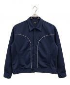 Schottショット）の古着「24SS / JERSEY WESTERN JACKET/ウエスタンジャケット/782-4152005」｜ネイビー