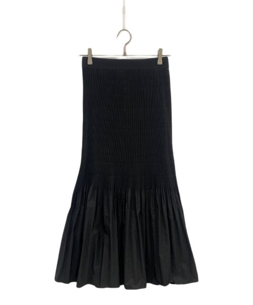 KALLMEYER（カルメイヤー）KALLMEYER (カルメイヤー) Pleats Skirt/プリーツスカート/22060570000410/未使用品 ブラック サイズ:36 未使用品の古着・服飾アイテム