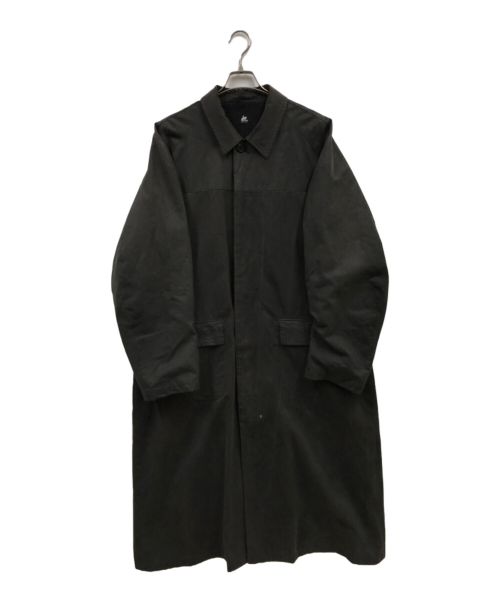 RED EAR（レッドイヤー）RED EAR (レッドイヤー) ステンカラーオーバーコート/PY-YR-71238 チャコールグレー サイズ:XLの古着・服飾アイテム