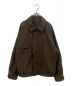 stein（シュタイン）の古着「OVERSIZED HARRINGTON ZIP JACKET/ST.426-1」｜ブラウン