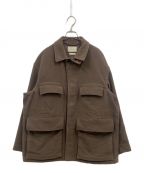 YOKEヨーク）の古着「MILITARY FIELD JACKET/YK21AW0266B」｜ブラウン