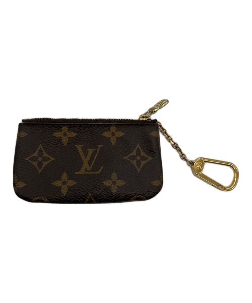 LOUIS VUITTON（ルイ ヴィトン）LOUIS VUITTON (ルイ ヴィトン) カードキーケース ポシェット･クレ/モノグラム/コインケース/M62650 ブラウンの古着・服飾アイテム