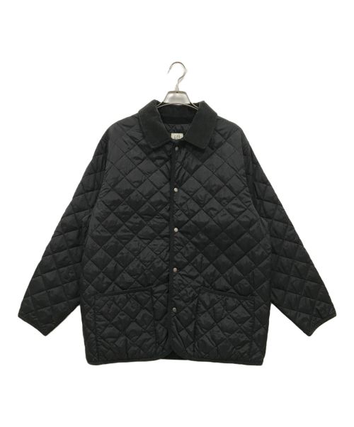 OLD GAP（オールドギャップ）OLD GAP (オールドギャップ) キルティングオーバージャケット ブラック サイズ:Ｍの古着・服飾アイテム