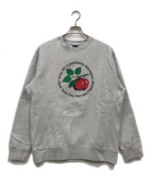 ONLY NY（オンリーニューヨーク）の古着「COMMUNITY GARDENS CREWNECK/リバースウィーブスウェット」｜グレー