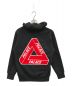 PALACE (パレス) TRI-CHENILLE HOOD/プルオーバーパーカー/パーカー ブラック サイズ:S：12000円