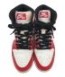 中古・古着 NIKE (ナイキ) AIR JORDAN 1 HIGH OG SP GS（エアジョーダン1） レッド サイズ:25cm：17000円