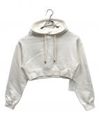 MAISON SPECIALメゾンスペシャル）の古着「Short Hoodie/21232415202/パーカー/フーディー/ショートパーカー」｜ホワイト