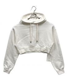 MAISON SPECIAL（メゾンスペシャル）の古着「Short Hoodie/21232415202/パーカー/フーディー/ショートパーカー」｜ホワイト