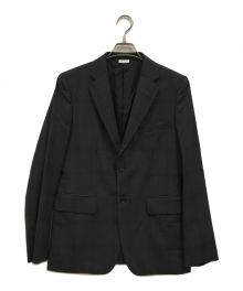 COMME des GARCONS HOMME DEUX（コムデギャルソン オム ドゥ）の古着「グレンチェックテーラードジャケット/DB-J033」｜グレー