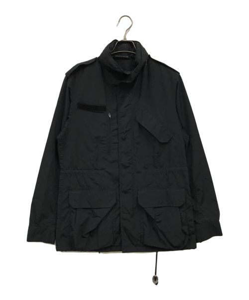 Yohji Yamamoto pour homme（ヨウジヤマモト プールオム）Yohji Yamamoto pour homme (ヨウジヤマモト プールオム) M-65 モチーフミリタリージャケット ブラック サイズ:2の古着・服飾アイテム