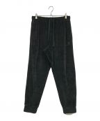 CarHarttカーハート）の古着「UNITED SCRIPT JOGGING PANT/I028277/ベロアパンツ/ジョギングパンツ」｜グリーン