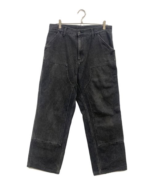 Carhartt WIP（カーハート）Carhartt WIP (カーハート) DOUBLE KNEE PANT/ダブルニーペインターパンツ/デニムパンツI030463/デニムパンツ ブラック サイズ:SIZE 30の古着・服飾アイテム