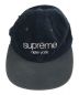 Supreme (シュプリーム) cord classic logo 6 panel cap ネイビー：5000円