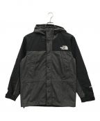 THE NORTH FACEザ ノース フェイス）の古着「GORE-TEX/ゴアテックス/MOUNTAIN LIGHT DENIM JACKET/NP12032/ジャケット/マウンテンパーカー/ナイロンジャケット」｜ブラック×グレー