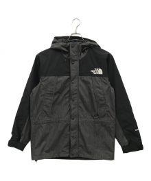 THE NORTH FACE（ザ ノース フェイス）の古着「GORE-TEX/ゴアテックス/MOUNTAIN LIGHT DENIM JACKET/NP12032/ジャケット/マウンテンパーカー/ナイロンジャケット」｜ブラック×グレー