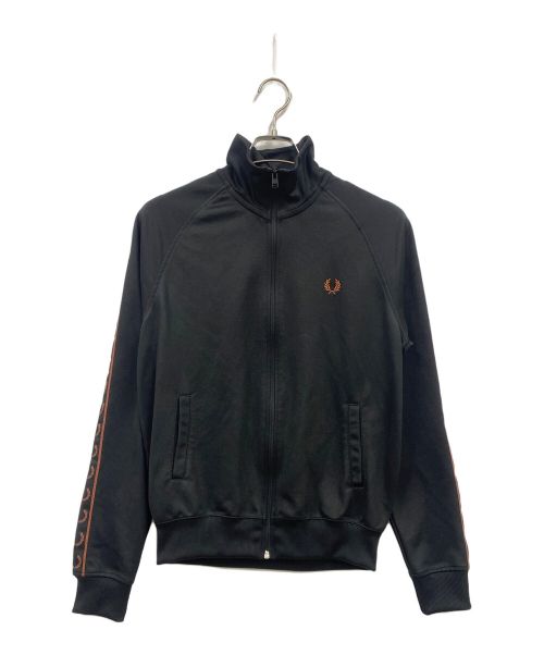 FRED PERRY（フレッドペリー）FRED PERRY (フレッドペリー) Contrast Tape Track Jacket/トラックジャケット/J5557/ジャージ/トラックジャケット ブラック サイズ:Ｓの古着・服飾アイテム