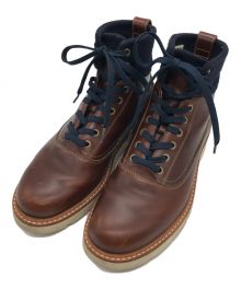 WOOLRICH×Timberland×Abington（ウールリッチ×ティンバーランド×アビントン）の古着「6ホールブーツ」｜ブラウン