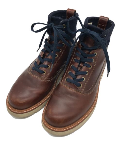 WOOLRICH（ウールリッチ）WOOLRICH (ウールリッチ) Timberland (ティンバーランド) ABINGTON (アビントン) 6ホールブーツ ブラウン サイズ:26.5cmの古着・服飾アイテム